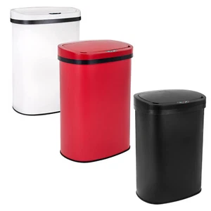 13 Gallon Automatic Kitchen Garbage Can Smart Sensor Trash Can w/Lid Touchless - Picture 1 of 12