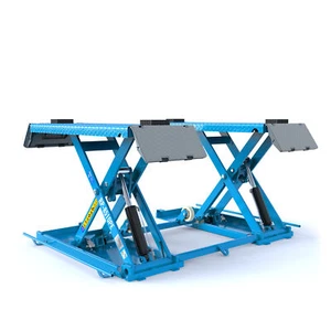 Kurzhub Scherenhebebühne Hebebühne Schere Mobil 3000Kg 230Volt Autohebebühne - Bild 1 von 7