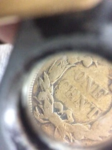 1858 Large Letters High Leaves Variety FS 1901 Flying Eagle One Cent Coin - Picture 1 of 4
