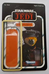 1983 LEIA BOUSHH RESTAURATION KIT JEDI SELBSTKLEBENDER HELM HÄLT BLISTERSCHALE - Bild 1 von 2