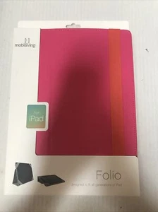 iPad  (Hot Pink) Case designed to fit all generations of iPad (2-M-401) - Picture 1 of 6