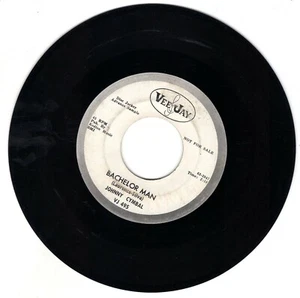 JOHNNY CYMBAL Bachelor Man / Growing Up With You PROMO Vee Jay VJ 495 45 7" - Imagen 1 de 2