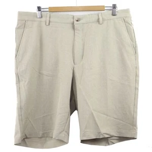 Greg Norman Signature Series Herren Ultimate Travel Golf Short, Gr. 38, Khaki - Bild 1 von 4