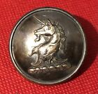 Multiple Family Antique Livery Button 25mm Unicorn's Head Erased