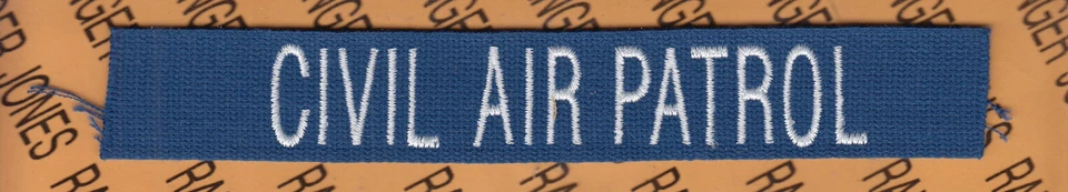 US Air Force Auxillery PATRULLA AÉREA CIVIL ~7.25" parche de cinta con nombre B Foto 1 de 1