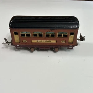 Tren de pasajeros Lionel Pullman #529 de preguerra terracota EE. UU. - Imagen 1 de 10