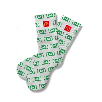 McDonald’s Monopoly Bucks Socks - NEW - Image 1 of 2