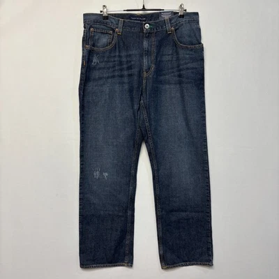 NWT Tommy Hilfiger Freedom Men Jeans Size 36x32 Relaxed Fit Straight Leg C036 28 - Image 1 of 4