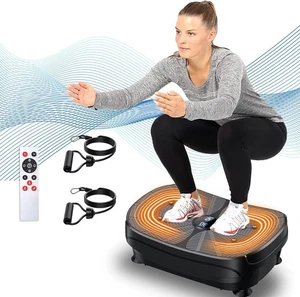PBYRD Vibration Plate Exercise Machine – 99 Levels, 9 Auto Modes, Resistance - Picture 1 of 7