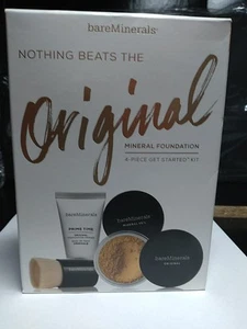 Bare Minerals The Original Get Started 4 Piece Mineral Makeup Set GOLDEN BEIGE - Picture 1 of 6