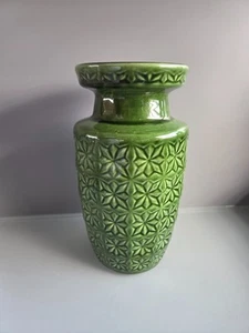 W. Germany Vase 261-24 grün Vintage Keramik 70er Fat Lava Stil West Germany - Bild 1 von 3