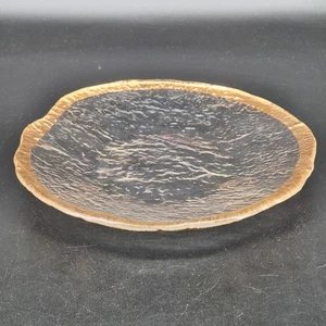 1950's Mid Century IVV Glacier Ice Italian Art Glass Oval Platter 10k - Picture 1 of 6