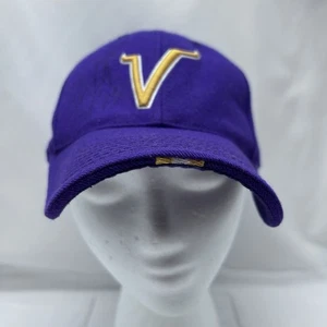 Minnesota Vikings Nike Mütze Kappe nicht verstellbar Größe 7 lila "V" Logo Wolle signiert #23 - Bild 1 von 8