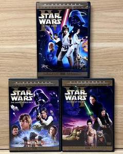 Star Wars Trilogy DVD Widescreen Limited Edition Original Theatrical HAN SHOOTS - Picture 1 of 12
