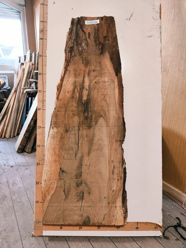 Bretter Sonderposten, Holz, Brett, Bohle, Deko, Schwartenbrett, Rinde, 2 - Bild 1 von 4