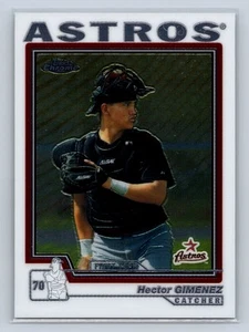 2004 Topps Traded & Rookies #T166 Hector Gimenez Chrome Houston Astros- NM/MT - Picture 1 of 2