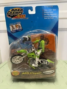 2001 Road Champs MXS James Bubba Stewart #259 Dirtbike Toy Kawasaki MX Rare New - Picture 1 of 24