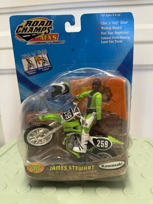 2001 Road Champs MXS James Bubba Stewart #259 Dirtbike Toy Kawasaki MX Rare New - Image 1 of 4