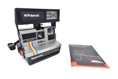 Polaroid Supercolor 635 Instant Film Camera uses 600 Type Film Fully Tested - Image 1 of 4