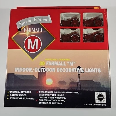 20 Farmall M Indoor Outdoor Decorative Lights by CTH Sales and Marketing Inc - Image 1 of 3
