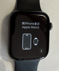 Apple Watch Series 6 44mm Black/Gray Aluminum (Gps) - Photo 1 sur 4
