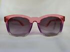 Authentic Wildfox Classic Fox Sunglasses Square Nightfall Pink Purple Mirror 