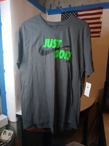 Nike Men's Active Wear Just Do It Swoosh Graphic Athletic Workout Gym T-Shirt - Picture 1 of 6