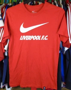 LIVERPOOL NIKE TEE CALCIO CALCIO T-SHIRT TOP SMALL - Foto 1 di 5