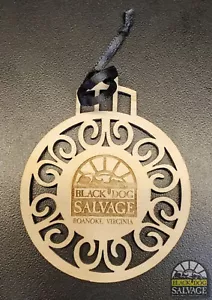 BDS Decorative Scroll Cut Holiday Ornament - Picture 1 of 3