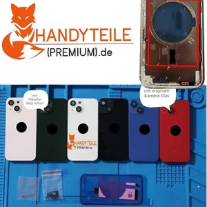 RAHMEN Für IPHONE 13 Gehäuse Backcover Hochwertige Qualität TOP Vormontiert  - Bild 1 von 14
