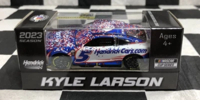 Kyle Larson #5 Hendrickcars.com Tutti Star Vincitrice 2023 Camaro ZL1 1:64 - Immagine 1 di 4