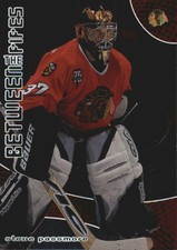 2001-02 Between the Pipes Chicago Blackhawks Hockey Card #41 Steve Passmore