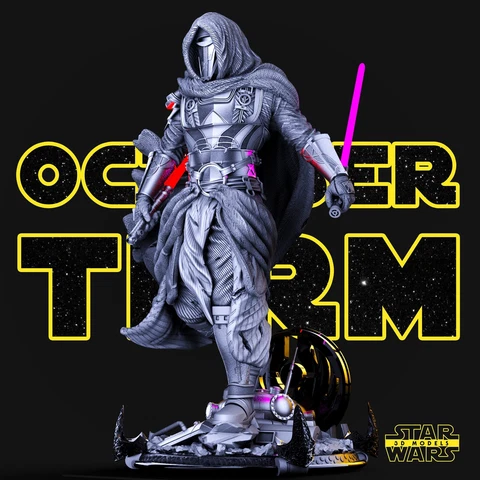 Darth Revan [Star Wars] 3D printed unpainted resin model kit Cover