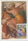 62841 -  AJMAN - POSTAL HISTORY: MAXIMUM CARD 1970 - ART: MICHELANGELO