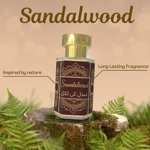 Sandalwood Perfume Attar Oil 5ml| Long Lasting | Alcohol-Free | Unisex Fragrance - Picture 1 of 6