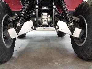 Yamaha GRIZZLY 700 2016-2020 Stick Guards-Rear 2pc - Picture 1 of 3