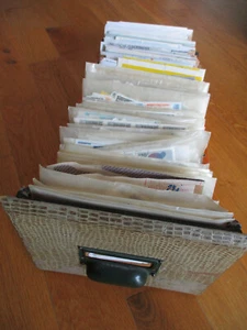 schubladenbox- mit Briefmarken nur MOTIV ------ TÜTENPOSTEN - Bild 1 von 15