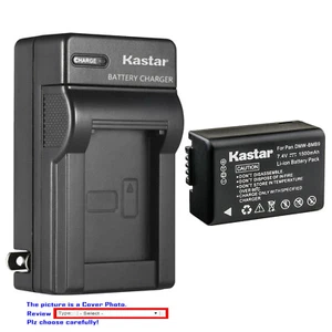 Kastar Battery AC Wall Charger for Panasonic DMW-BMB9 Panasonic Lumix DMC-FZ47 - Picture 1 of 11