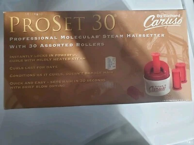 Caruso Pro Set 30 Steam Hairsetter Vintage 1995 Foto 1 de 4