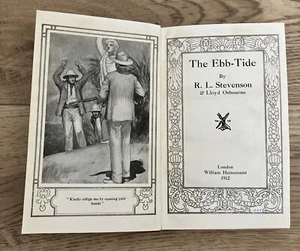The Ebb Tide R L Stevenson and Lloyd Osbourne Heinemann, 1912 - Imagen 1 de 18