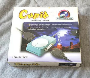 Vintage NOS gameport splitter adapter - Rockfire Cupid RM-201 - Double Joy - Picture 1 of 8