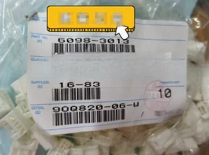 Un paquete/100 piezas nuevo ajuste para accesorios enchufes automotrices 6098-3013 - Imagen 1 de 4