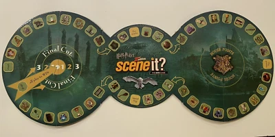 Harry Potter Scene It The DVD Game Replacement Game Board EUC - Image 1 of 2