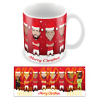 Utd 2023-24 Printed Christmas Mug Unofficial Manchester Bruno Ten Hag Rashford
