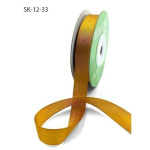 May Arts 12mm wide 100% Pure Silk Ribbon 1m - Picture 1 of 36