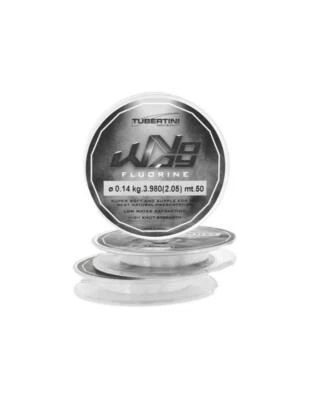 MONOFILO TUBERTINI NOWAY 50 MT FLUORINE INVISIBILE FINALI TEMRINALI FILO PESCA - Immagine 1 di 2