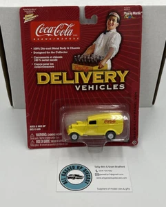 1:64 1933 WILLY’S PANEL VAN COCA-COLA DELIVERY VEHICLES JOHNNY LIGHTNING - Picture 1 of 6