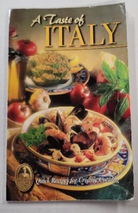 Vtg A TASTE OF ITALY PB Vol 42 Cookbook American Cooking Guild Italian Cuisine  - Picture 1 of 6