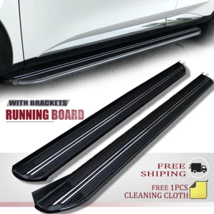 2Pcs Running Boards Fit for Toyota HILUX REVO 2015-2022 Nerf Bars Side Steps - Picture 1 of 14