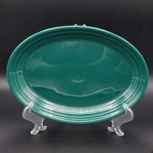 Fiestaware Evergreen 9" Ovale Servierplatte - HLC USA Keramik - Bild 1 von 3